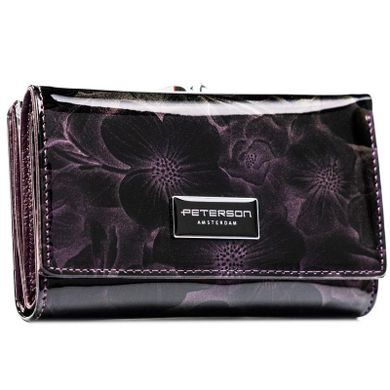 Portfel, fioletowy, Peterson