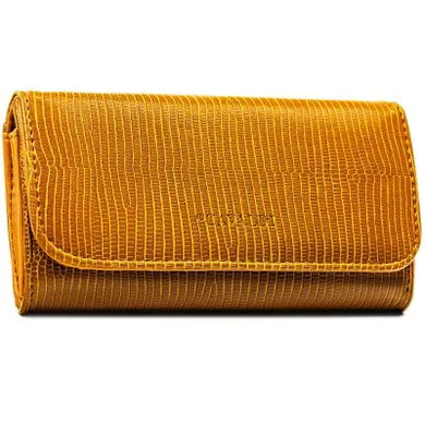 Portfel, jasnobrązowy, skóra ekologiczna, 4U Cavaldi