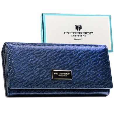 Portfel, niebieski, Peterson