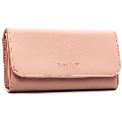 Portfel, różowy, skóra ekologiczna, 4U Cavaldi