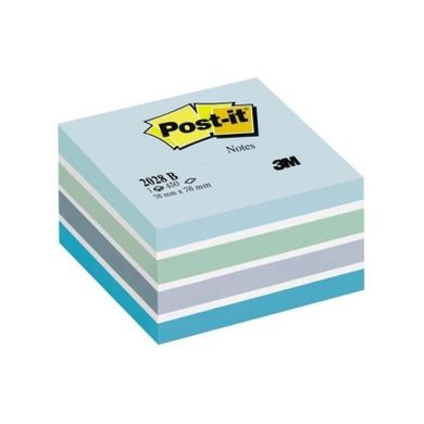 Post-it, karteczki samoprzylepne, niebieskie, 76-76 mm, 450 kartek