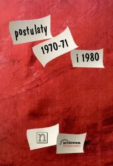 Postulaty 1970-71 i 1980