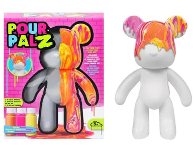 Pour Palz, miś do artystycznego malowania, mango mania