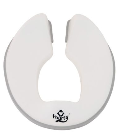 Pourty, Flexi-Fit, nakładka na sedes, szara