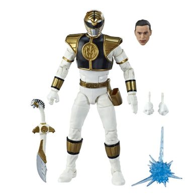 Power Rangers, Biały Ranger, figurka Premium, 15 cm