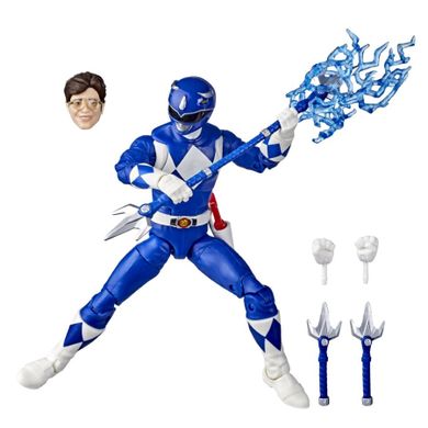 Power Rangers, Niebieski Ranger, figurka Premium, 15 cm