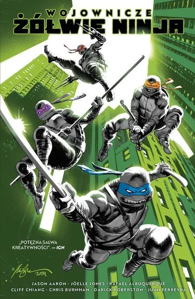 Powrót do Nowego Jorku. Wojownicze Żółwie Ninja. Tom 1