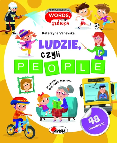 Poznaje główka words, czyli słówka Ludzie, czyli people