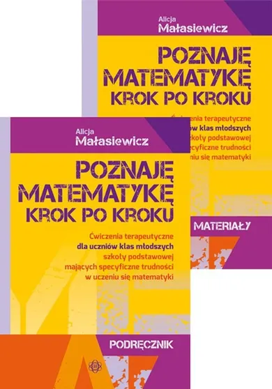 Poznaję matematykę. Krok po kroku. Podręcznik + Teczka