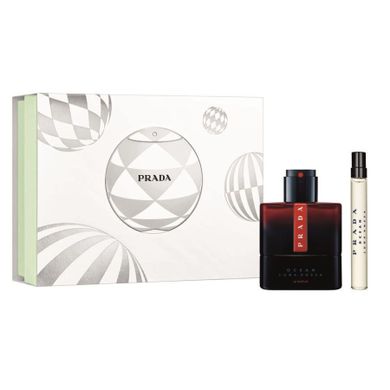 Prada, Luna Rossa Ocean Le Parfum, zestaw perfumy spray, 50 ml + perfumy spray, 10 ml