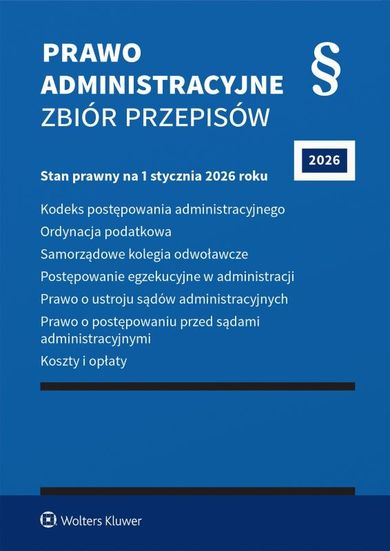 Prawo administracyjne. Zbiór przepisów
