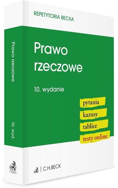 Prawo rzeczowe. Pytania. Kazusy. Tablice