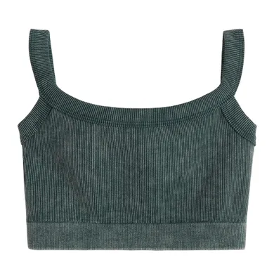 Prążkowany top na ramiączka NOWEAR