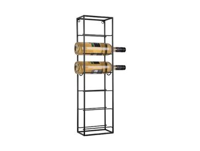 Present Time, wieszak na wino single, na 6 butelek, 66-12-18 cm