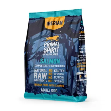 Primal Spirit, łosoś, karma sucha dla psów, 1 kg