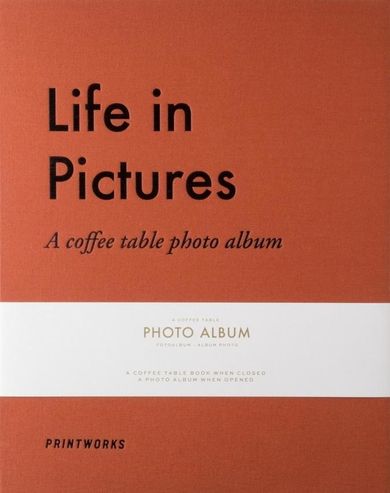 Printworks, Life In Pictures, Fotoalbum, Orange, 30 stron