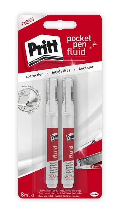 Pritt, korektor w płynie, 8 ml, 2 szt.