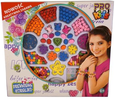 Pro Kids, koraliki drewniane
