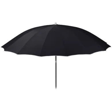 ProBeach, regulowany parasol plażowy, 220 cm, czarny