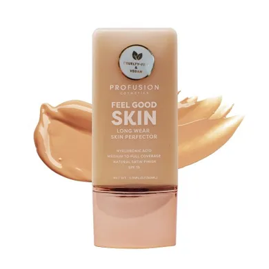 Profusion, Feel Good Skin Long Wear Skin Perfector, podkład do twarzy Medium 01, 30 ml