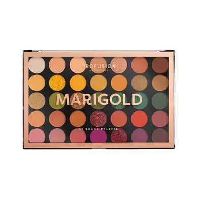 Profusion, Marigold Eyeshadow Palette, paleta, 35 cieni do powiek