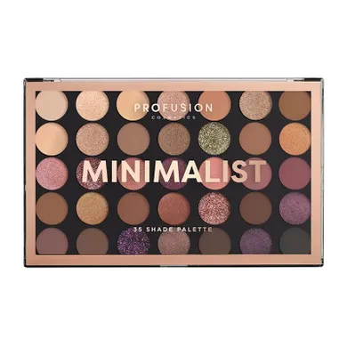 Profusion, Minimalist Eyeshadow Palette, paleta, 35 cieni do powiek