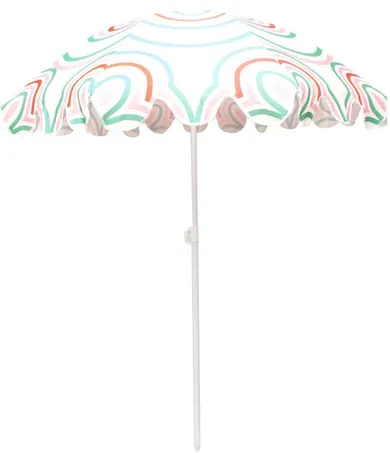 ProGarden, parasol plażowo-ogrodowy, pomarańczowo-zielony, 160 cm