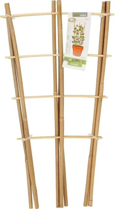 ProGarden, podpora do roślin, bambusowa drabinka, 45 cm, 3 szt.