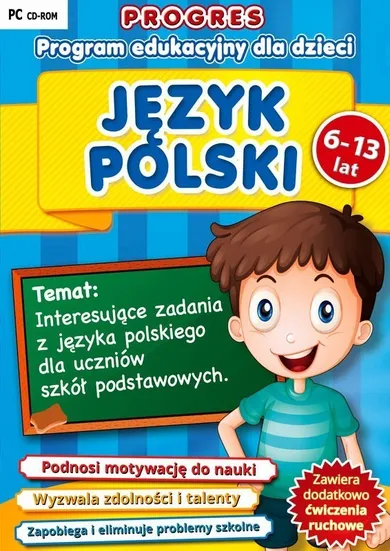 Progres. Język Polski. Program edukacyjny dla dzieci 6-13 lat