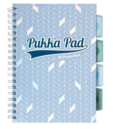 Project Book Glee B5, 200 kartek, kratka, jasnoniebieski