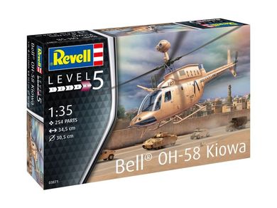 Promo, Revell, Bell OH-58 Kiowa, helikopter do sklejania