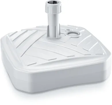 Prosperplast, podstawa do parasola, kwadratowa, biała