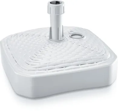 Prosperplast, podstawa do parasola, kwadratowa, biała