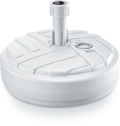 Prosperplast, podstawa do parasola, okrągła, biała