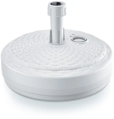 Prosperplast, podstawa do parasola, okrągła, biała