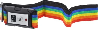 ProWorld, uniwersalny pas zabezpieczający do walizki, wielokolorowy, 5-180 cm