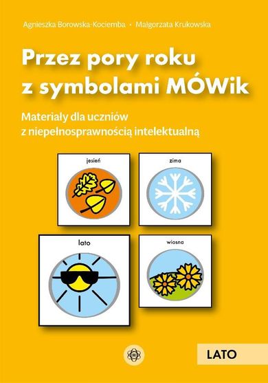 Przez pory roku z symbolami MÓWik. Lato