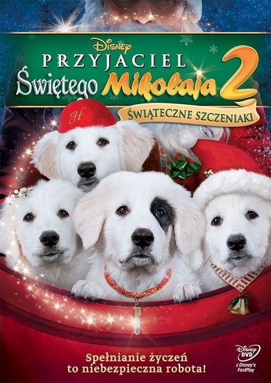 Przyjaciel Świętego Mikolaja. Świąteczne szczeniaki. DVD