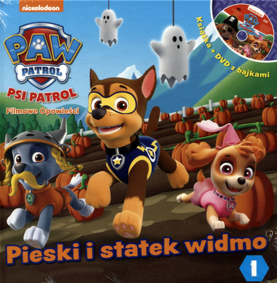 Psi Patrol 1. Pieski i statek widmo + DVD