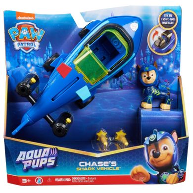 Psi Patrol, Aqua Pups, pojazd z figurką, Chase
