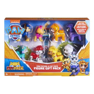 Psi Patrol, Cat Pack, zestaw figurek