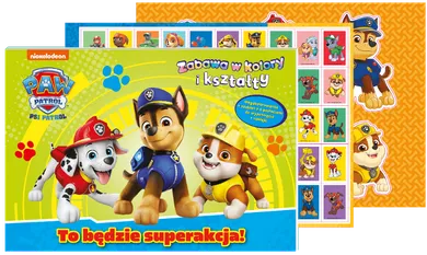 Psi Patrol. Co za akcja! Zabawa w kolory i kształty