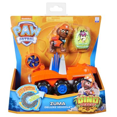 Psi Patrol, Dino Rescue, Zuma, pojazd z figurkami