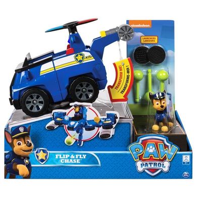 Psi Patrol, Flip and Fly, Chase, zestaw z figurką