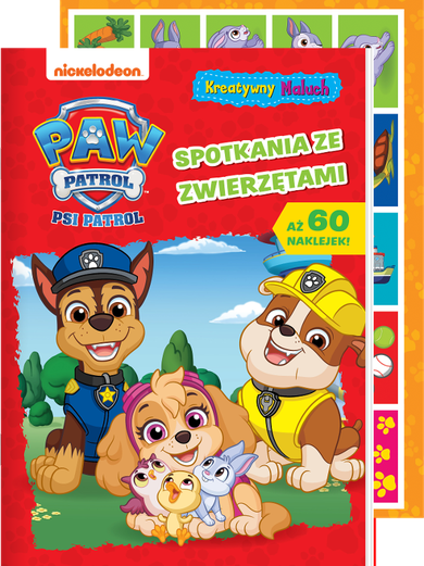 Psi Patrol. Kreatywny maluch. Spotkania ze zwierzętami