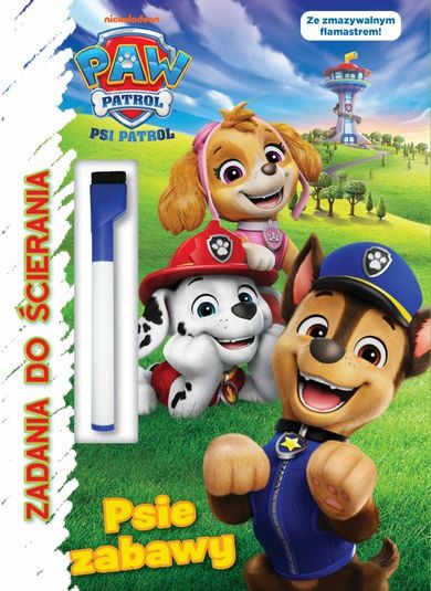Psi Patrol. Łapa w łapę. Zadania do ścierania
