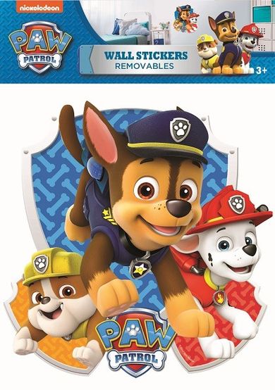 Psi Patrol, naklejka ścienna zdejmowalna, 50-70 cm