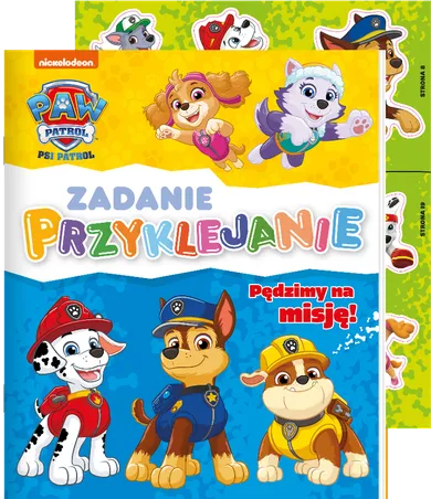 Psi Patrol. Pędzimy na misję! Zadanie Przyklejanie
