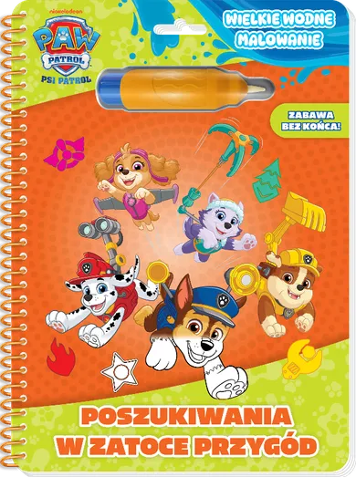 Psi Patrol. Poszukiwania w Zatoce Przygód. Wielkie wodne malowanie