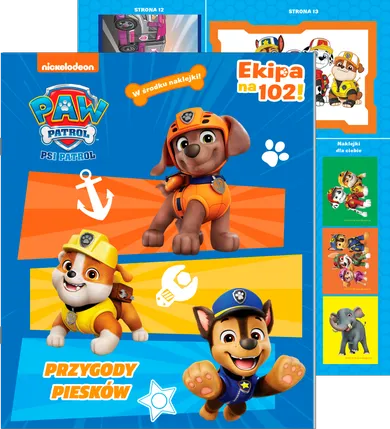 Psi Patrol. Przygody piesków. Ekipa na 102